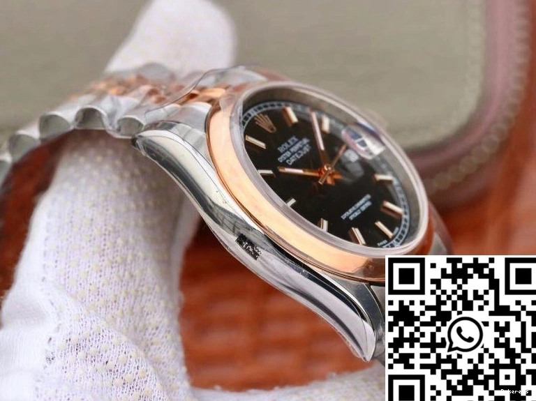 36MM Datejust 126201 Dial Factory AR Rolex 671 Black FastDry 0822